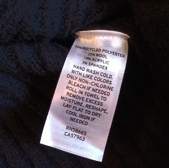 Halogen Puff Sleeve Square Neck Wool Blend Black Sweater 3X - Picture 5 of 7